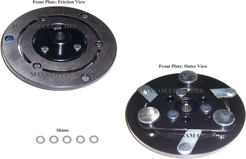 AC Compressor Clutch Fits: 2006-2011 Honda Civic 1.8 Liter For OEM compressor only. Made in the USA by Maxsam Clutches. in Saudi Arabia