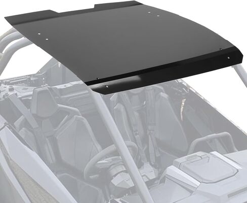 KUAFU Aluminum Roof Top 1 Piece Compatible with Polaris RZR PRO XP/ RZR Turbo R 2 Seaters 2020-2024 2025 Top Roof for Pro XP Accessories Replacement for 2883743-458 Black in Saudi Arabia