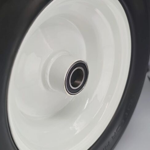 16 × 6.50-8 "إطار وعجلة مجانية مسطحة ، 1" حجم المحور ، 3 "محور مركز لصفرة الجزور جزازة العجلة معدات جرار الزراعة ، مجموعة من 2 in Kuwait