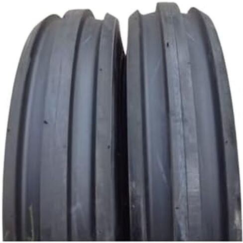 N12 2 New Horseshoe 6.00-16 10ply F2 3 Rib Super Duty Ag Farm Tractor (2 إطارات+2 أنابيب) 6.00x16 60016 ، جدران سود in Saudi Arabia