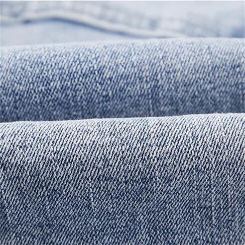 Generic Men's Sets Blue Jean Jackets Suits Multi Pockets Loose Casual Cotton Vintage Street Denim Jacket+Pants For Men in Saudi Arabia