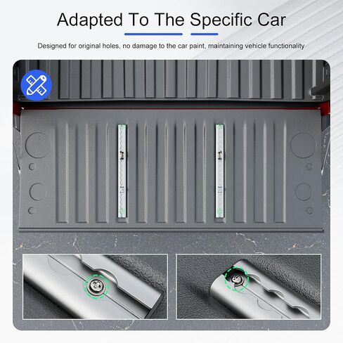 تتبع الباب الخلفي متوافق مع 2019-2025 دودج رام 1500 Tailgate Trail Dair System Management Baring Down Rail Replacement for 2019-2025 Dodge RAM 1500 Accessories in Kuwait