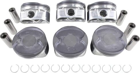 DNJ P990 Piston Set Standard for 2010-2022 Toyota 4Runner FJ Cruiser Tundra 4.0L V6 24V DOHC 3956cc in Kuwait