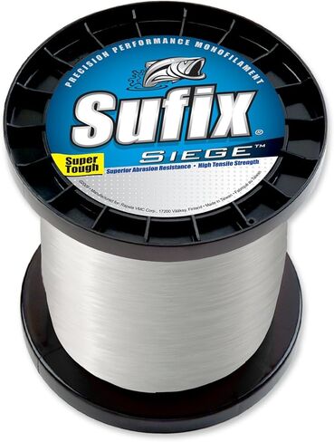 Sufix Siege 3000-Yards Spool Size Fishing Line (Smoke Green, 12-Pound) in Saudi Arabia