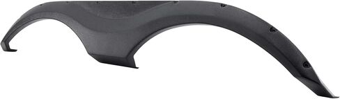 RecPro RV Tandem Fender Skirt | Sleek Style | Plastic Trim Moulding | Black (1) in Saudi Arabia