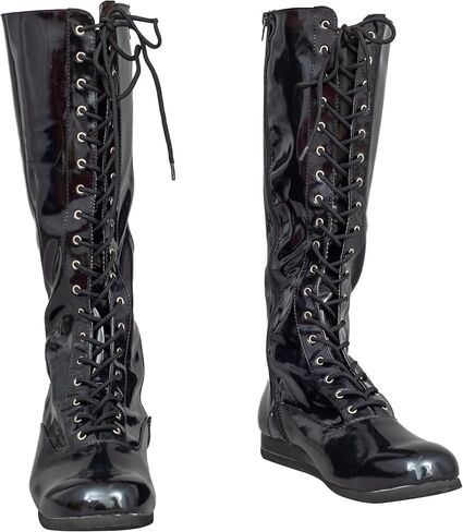 Pro Wrestling Costume Boots Super Hero Wrestler Halloween Cosplay in Saudi Arabia