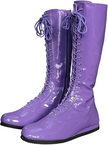 Pro Wrestling Costume Boots Super Hero Wrestler Halloween Cosplay in Saudi Arabia