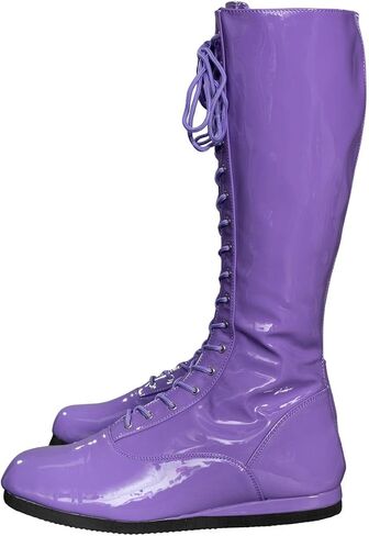 Pro Wrestling Costume Boots Super Hero Wrestler Halloween Cosplay in Saudi Arabia