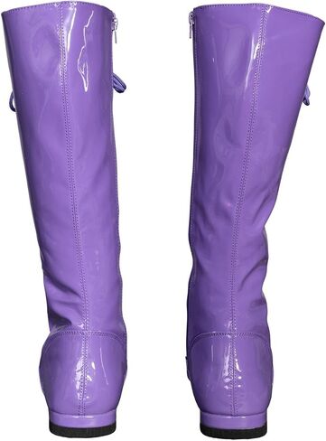 Pro Wrestling Costume Boots Super Hero Wrestler Halloween Cosplay in Saudi Arabia