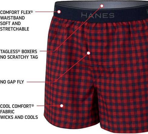 ملخصات Boys Boys Hanes Boys W/Comfortsoft Weistband ، متنوعة 4 عبوات in Saudi Arabia