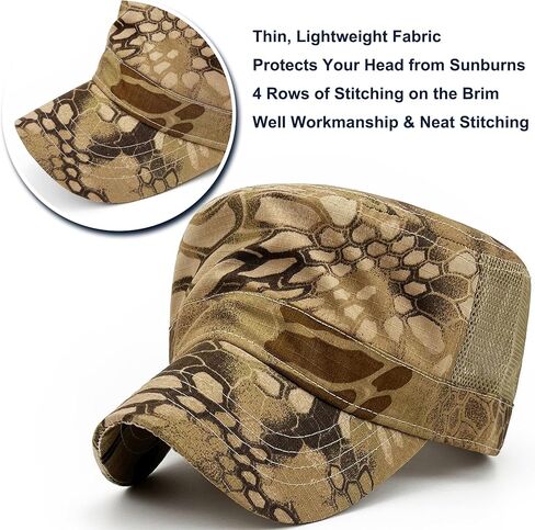 رجل مقاوم للماء كامو كاديت قبعات الجيش العلم الأمريكي مشبك المرأة سريعة الجافة شقة علوية العسكرية OCP دورية فيلق قبعات in Kuwait