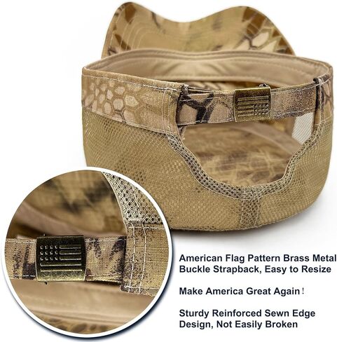 رجل مقاوم للماء كامو كاديت قبعات الجيش العلم الأمريكي مشبك المرأة سريعة الجافة شقة علوية العسكرية OCP دورية فيلق قبعات in Kuwait