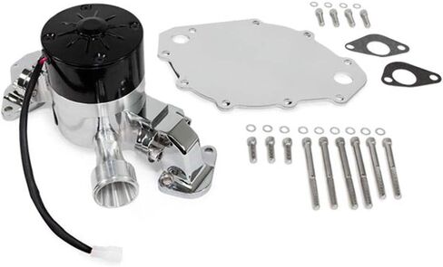 TSP Chrome Aluminium مضخة المياه الكهربائية عالية التدفق لفورد Big Block 429 460 Chrome in Kuwait