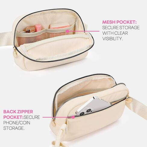 MIBASIES PACK FANNY PACK للفتيات ، هدايا عيد ميلاد لـ 4 5 6 7 8 9 10 11 12 13 TEEN GIRL - أشياء توجيهية لطيفة - كريم أ in Saudi Arabia