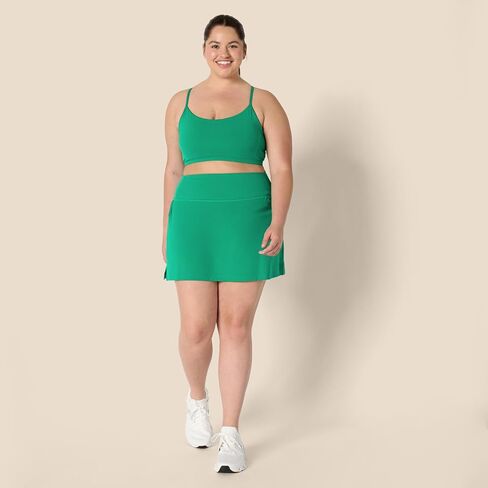 Amazon Essentials Formflex Formflex Buttery Tennis تنورة مع شورتات مدمجة مع جيوب in Saudi Arabia