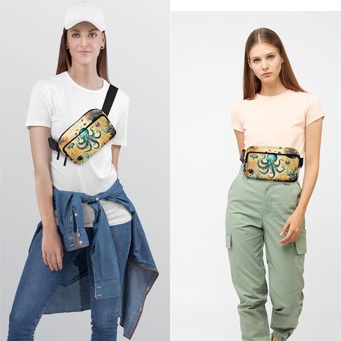 Cactus Fanny Pack for Women Casual Belt Bag Fashion Waist Pack with Adjustable Strap Traveling in Saudi Arabia