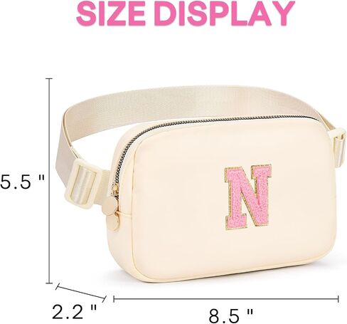 MIBASIES PACK FANNY PACK للفتيات ، هدايا عيد ميلاد لـ 4 5 6 7 8 9 10 11 12 13 TEEN GIRL - أشياء توجيهية لطيفة - كريم أ in Kuwait
