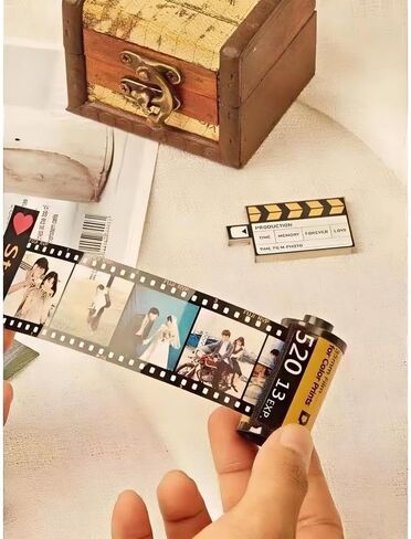 ألبوم صور مخصصة للأفلام - هدية رومانسية DIY للأزواج ، الذكرى السنوية وتذوق عيد الميلاد (25 صورة) in Kuwait