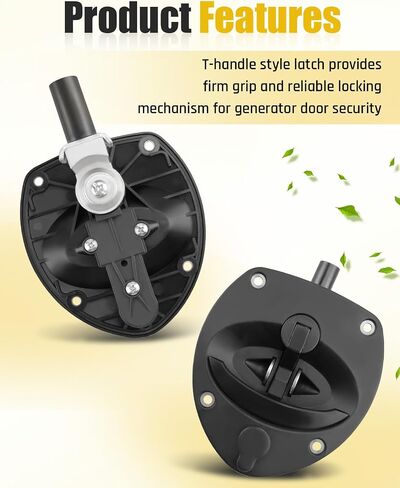 مزلاج Door T-tandle مع مفتاحين مناسبين لمولدات Cummins و Kohler مع مزلاج مقبض T متشابه ، استبدال 406-0972-01 ، A034B471 in Kuwait