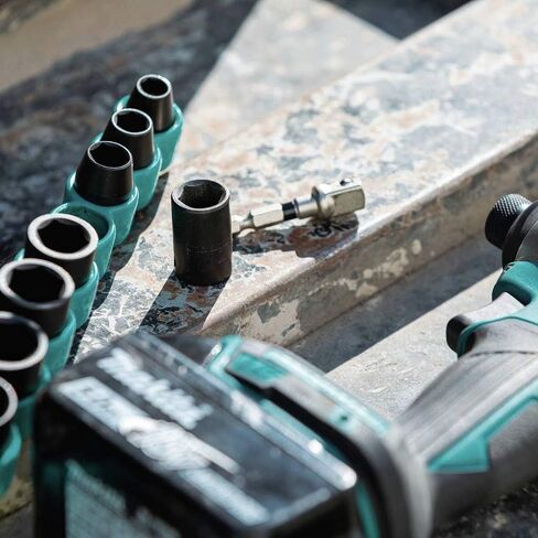 Makita E-01688 Impact XPS® 10 Pc. 3/8" Drive 6-Point Metric Impact Socket Set w/Standard Socket Adapter in Saudi Arabia