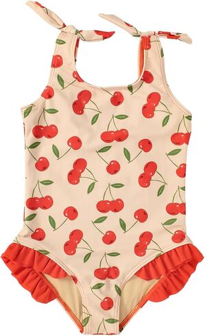 Portakal Girls One Piece Swimsuit Vibrant Cute Quick Dry Beach Swimwear Bathing Suits in Kuwait