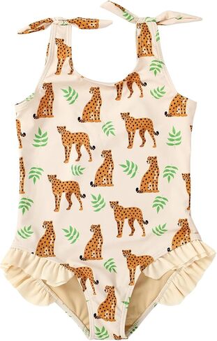 Portakal Girls One Piece Swimsuit Vibrant Cute Quick Dry Beach Swimwear Bathing Suits in Kuwait