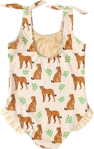 Portakal Girls One Piece Swimsuit Vibrant Cute Quick Dry Beach Swimwear Bathing Suits in Kuwait