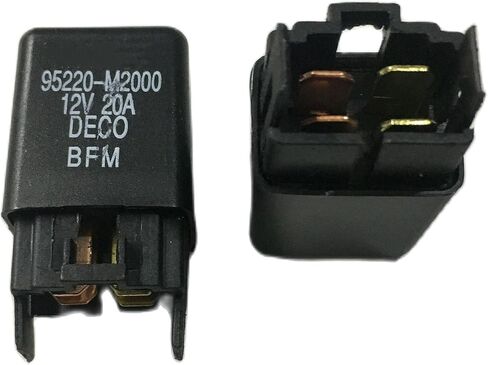 2PCS 95220-M2000 Automobile Relay 95220-2S000 95225-2D000 95224-2D000 95224-2D000 Automotive air Conditioning Fan Relay 12VDC(95220-M2000) in Kuwait