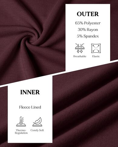 جيفون الرجال النحيف الصوف الصوف V-neck الطويل الأكمام-طبقة قاعدة حرارة خفيفة الوزن-أعلى نقطة الإنطلاق الناعمة الناعمة in Kuwait