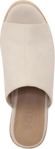 SOUL Naturalizer Women's Goodtimes Mule Slip on Wedge Sandal Slide in Saudi Arabia