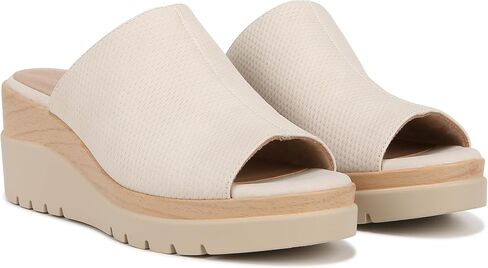 SOUL Naturalizer Women's Goodtimes Mule Slip on Wedge Sandal Slide in Saudi Arabia