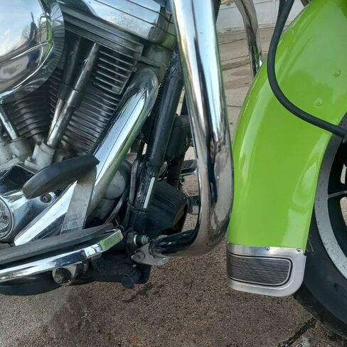 Kuafu Engine Guard Highway Crash Bar متوافق مع 1997-2008 Harley Touring Road King/Ultra Classic Electra Glide/Road Glide/Street Glide استبدال 49184-97 Chrome in Saudi Arabia