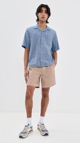 Men's Heavy Twill Pleated Shorts in Saudi Arabia