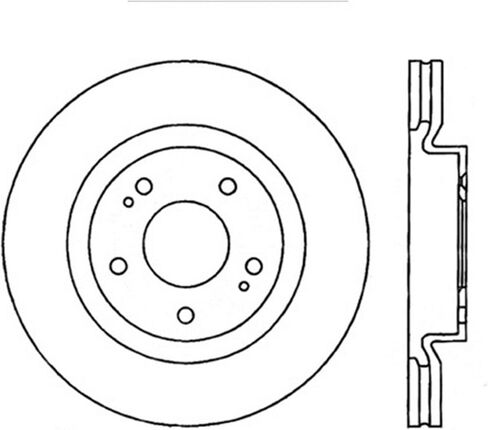 Stoptech 126.46076SL StopTech Sport Slotted in Saudi Arabia