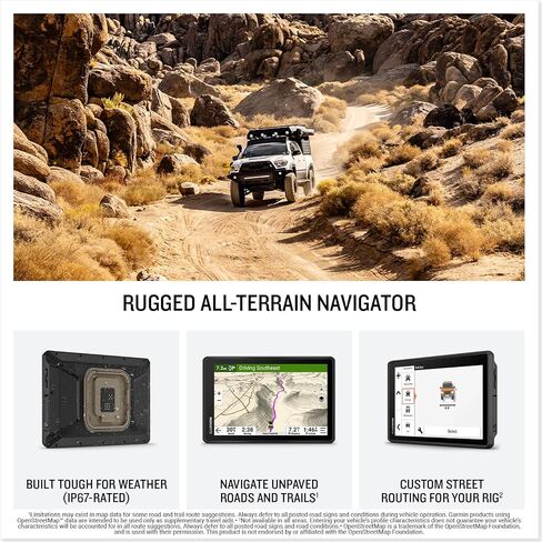 Garmin Tread 2 - Overland Edition, Rugged 8-inch Touchscreen All-Terrain GPS Navigator, Trail Routing, Satellite Imagery, for Off-The-Grid Travels Navigation Bundle with Cleaning kit + More in Saudi Arabia