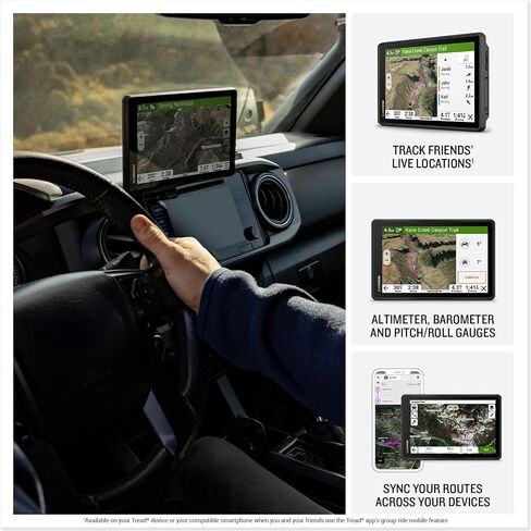 Garmin Tread 2 - Overland Edition, Rugged 8-inch Touchscreen All-Terrain GPS Navigator, Trail Routing, Satellite Imagery, for Off-The-Grid Travels Navigation Bundle with Cleaning kit + More in Saudi Arabia