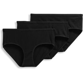 Jockey Women's Underwear Organic Cotton Stretch Logo Hipster - 3 Pack in Kuwait