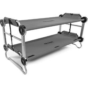 قرص O-Bed Kid-O-Bunk مع منظمين جانبيين، أسود in Kuwait