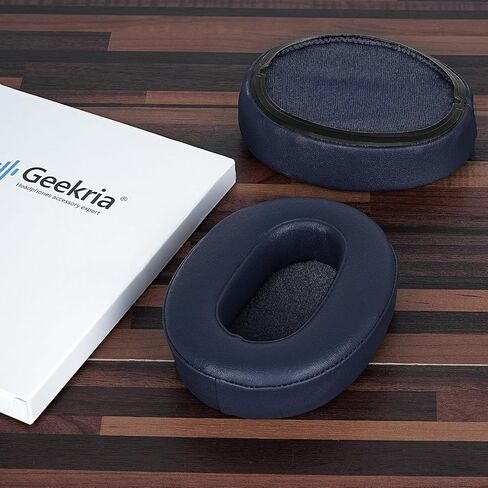 Geekria QuickFit Replacement Ear Pads for Sony WH-XB900N Headphones Ear Cushions, Headset Earpads, Ear Cups Cover Repair Parts (Black) in Saudi Arabia