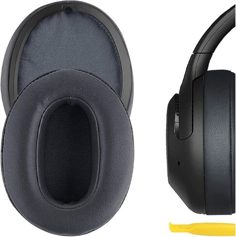 Geekria QuickFit Replacement Ear Pads for Sony WH-XB900N Headphones Ear Cushions, Headset Earpads, Ear Cups Cover Repair Parts (Black) in Saudi Arabia