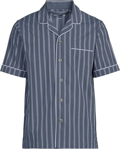 Lands' End Men's Short Sleeve Essential Pajama Shirt in Saudi Arabia