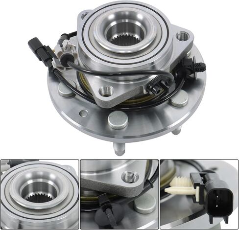GXYWADY 2x HUB FRONT WELK HUB استبدال تجميع التجميع لـ Silverado 1500 Tahoe Suburban Sierra 1500 Yukon XL Escalade ESV XTS 2015-2020 in Kuwait