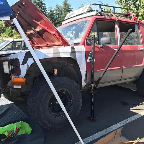 Torin ARA9446T 33 بوصة رافعة مزرعة للطرق الوعرة، سعة 3 طن (6000 رطل)، أحمر in Kuwait