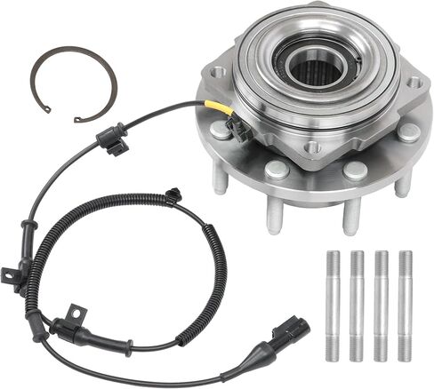مجموعة المحامل المحمول على العجلات الأمامية مع ABS و 8 Lug استبدال Ford F250 F350 Super Duty 4WD 2005-2010 515081 in Kuwait