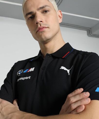 BMW Motorsports Men's Team Polo Shirt Anthracite in Kuwait