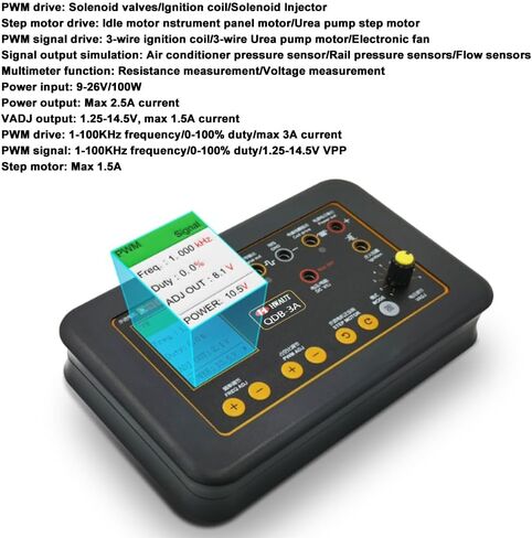 Ignition Coil Tester，QDB-3A Drive Automobile Ignition Coil Tester Injector Solenoid Valves Idling Stepper Motor Instrument Car Fault Detector in Saudi Arabia