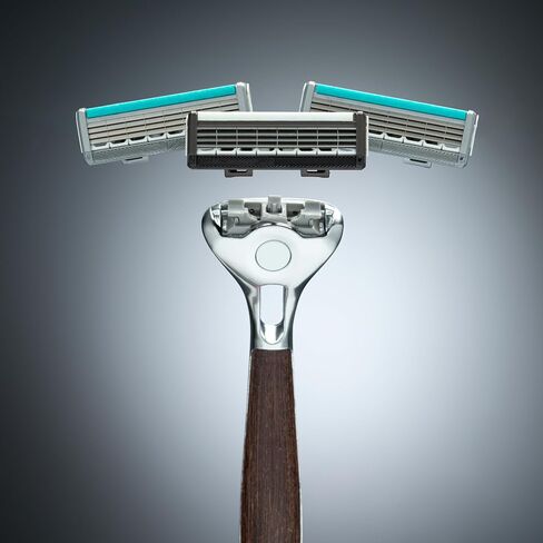 WILKINSON SWORD - Quattro Titanium for Men | Sensitive Comfort | Razor Handle + 9 Blade Refills in Saudi Arabia
