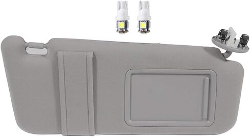SCITOO Grey Left Driver Side Interior Sun Visor fit for Nissan Pathfinder 2013-2019 for Infiniti QX60 2014-2017 for Infiniti JX35 2013 with Sunroof (OE:96401-9PB0A) in Saudi Arabia