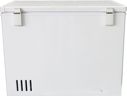 Chest Freezer Sub Zero Commercial Freezer with Split Top Double Locking Lids, Indoor or Outdoor Ready for Garage, Basement, Restaurant, Cafe, 30 Cu. Ft., White in Saudi Arabia