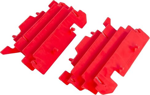 HECASA زوج الرادياتير كواغرات متوافقة مع 2000-2004 هوندا CR125 CR250 CRF450R CR250R CR125R استبدال رقم 8459900002 اليسار والأحمر البلاستيك in Kuwait